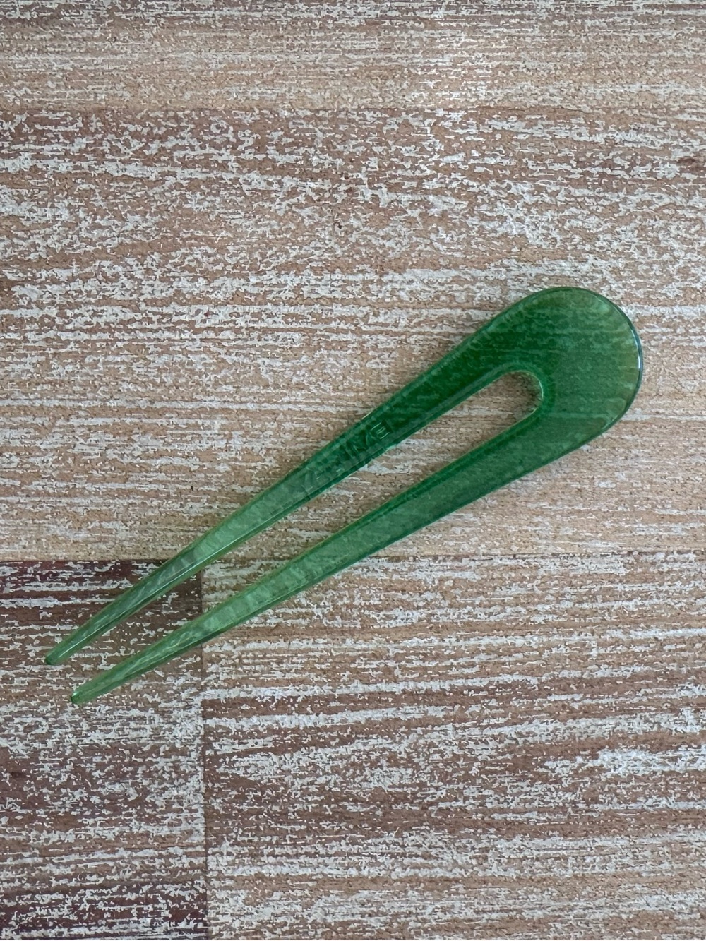Emi Jay Green Translucent Hair Pin Accessory - Picture 2 of 3